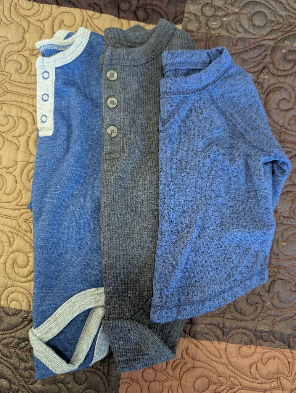 Infant Long Sleeve Shirt Bundle Size 0-3 Month